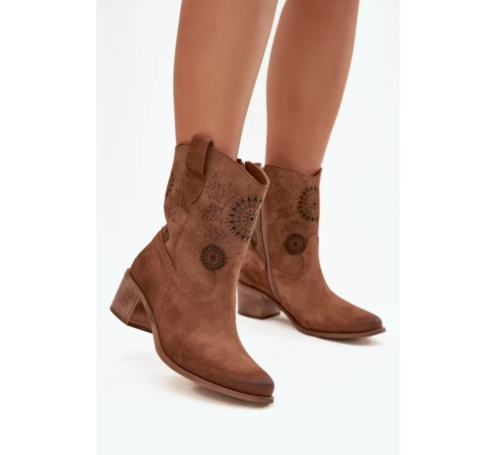 Topánky na podpätku model 222960 Step in style