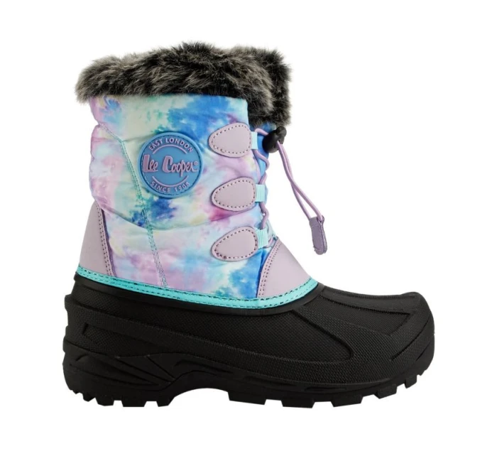 Detská obuv Lee Cooper fialová a modrá LCJ-25-10-3778K