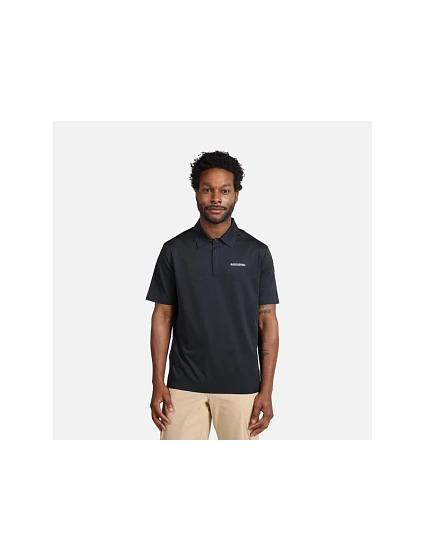 Pánske polo tričko ROSSIGNOL Lycian Polo, čierne