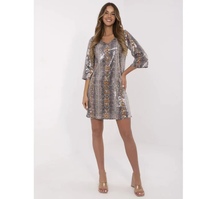 Šaty LK SK 509940.55 dark lilac