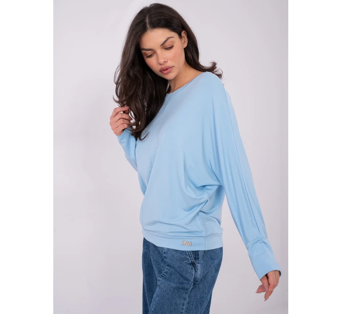 Bluzka RV BZ A model 21807979 jasny niebieski - FPrice Bluzka RV BZ A model 21807979 jasny niebieski - FPrice