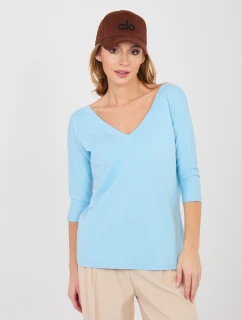 Bluzka RV BZ model 22013702 jasny niebieski - FPrice