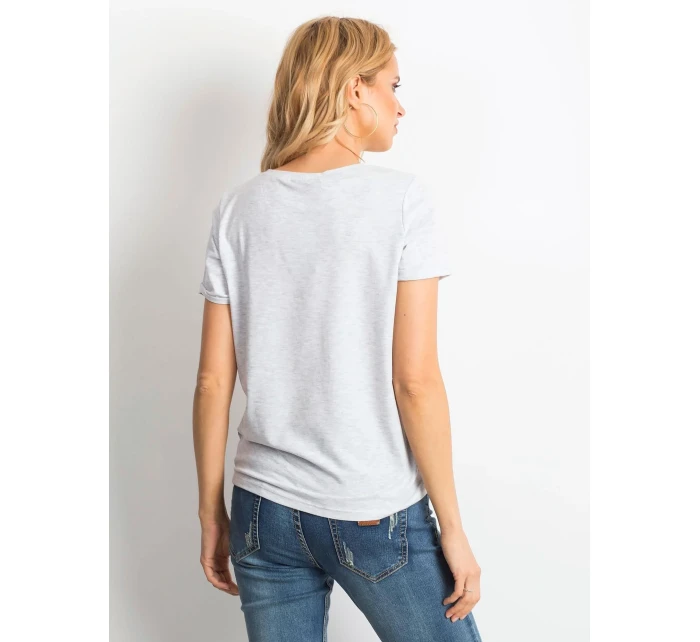 Tričko RV TS 4838.41P svetlo šedá