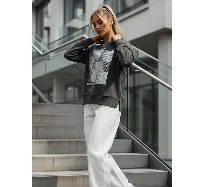 Dámská mikina graphite Dstreet model 21975409 - FashionStreet