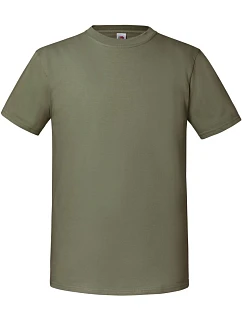 Iconic 195 T Pánské těžké tričko model 22417135 classic olive - Fruit of the Loom