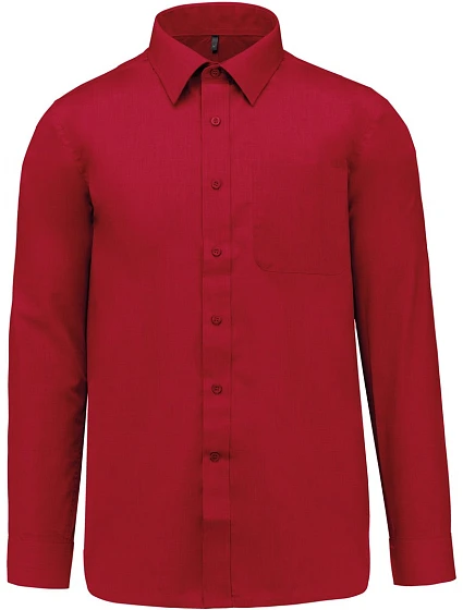 Kariban K 545 Popelínová košeľa „Jofrey“ s dlhými rukávmi 20.K545 classic red Kariban K 545 Popelínová košeľa „Jofrey“ s dlhými rukávmi 20.K545 classic red