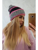 Dámská čepice Kinga K297 tmavě model 18751285 - K-Fashion Dámská čepice Kinga K297 tmavě model 18751285 - K-Fashion