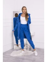 Hrejivá súprava s dlhou mikinou nevädzovo modrá