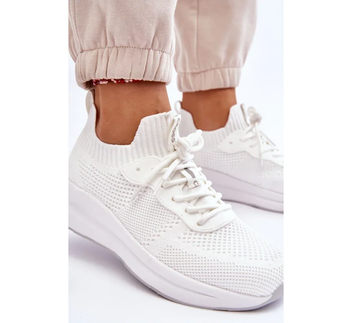 Dámské Cross Jeans Slip-on Sneakers LL2R4031C bílá Dámské Cross Jeans Slip-on Sneakers LL2R4031C bílá