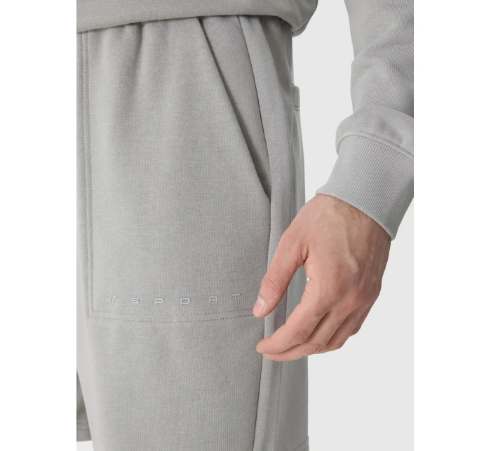 Pánské teplákové šortky 4F - šedé Pánské teplákové šortky 4F - šedé