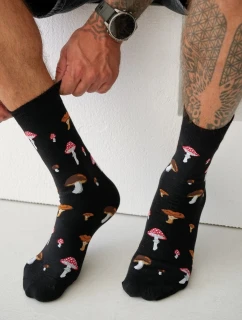 Pánske ponožky Mushrooms 0125.128