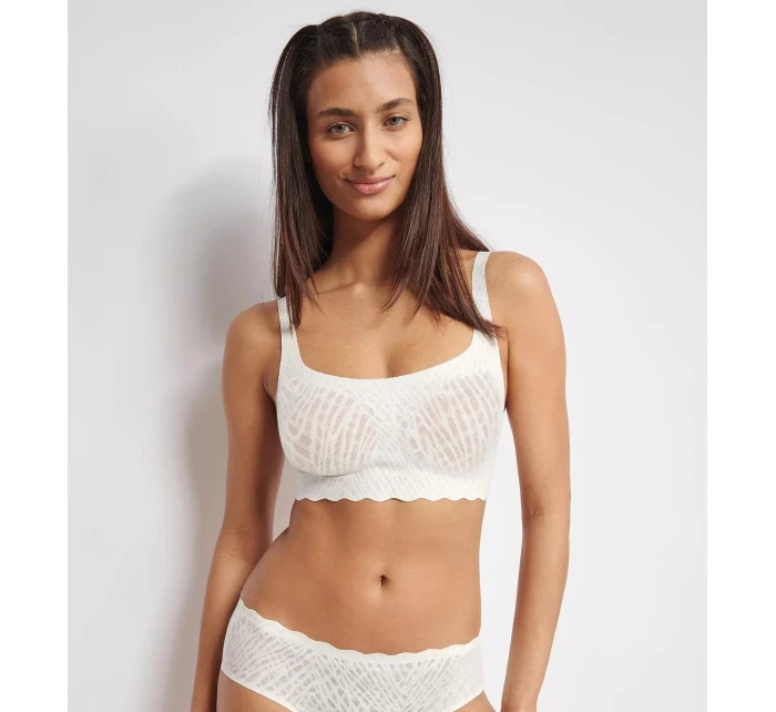 Dámsky top ZERO Feel Bliss - WHITE - biely 00GZ - SLOGGI