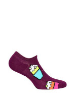 Dámske vzorované členkové ponožky Wola Perfect Woman W81.01P