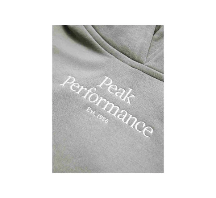Bluza Peak Performance Jr Original Hood zielony