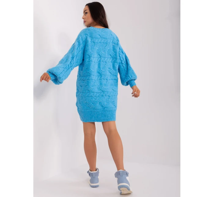 Sweter AT SW model 21793735 niebieski - FPrice Sweter AT SW model 21793735 niebieski - FPrice