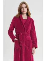 Dámsky dlhý župan 19216 fuchsiová - Vamp