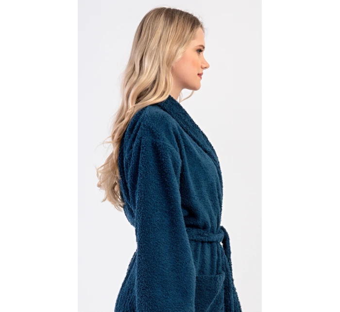 Dámský župan dlouhý se šálovým límcem model 21210371 - Vienetta