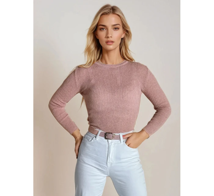 Dámský svetr light pink Dstreet model 21964156 - FashionStreet