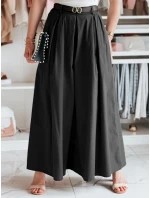 FLOWES sukňa s opaskom čierna FashionStreet UY2591