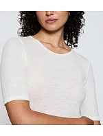 BEAUTY LAYERS - Superjemný vlnený top s krátkymi rukávmi Triumph