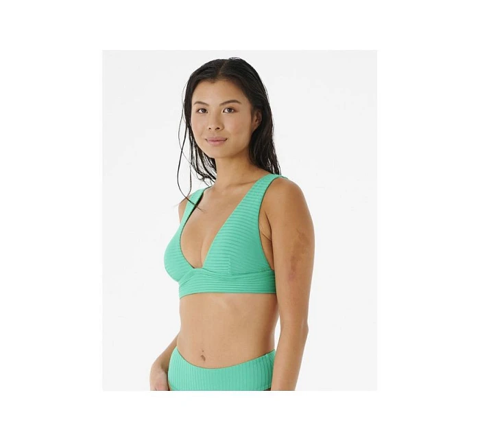 Plavková podprsenka RIP CURL Premium Surf Deep V zelená