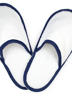 Froté pantofle white/navy model 22527382 - The One Towelling