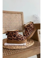 Dětské sněhule vyhřívané s Panterka Hnědé model 21718620 - Boto