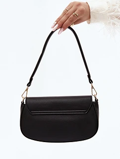 Malá taška z imitace kůže černá model 22220897 - Flora&Co