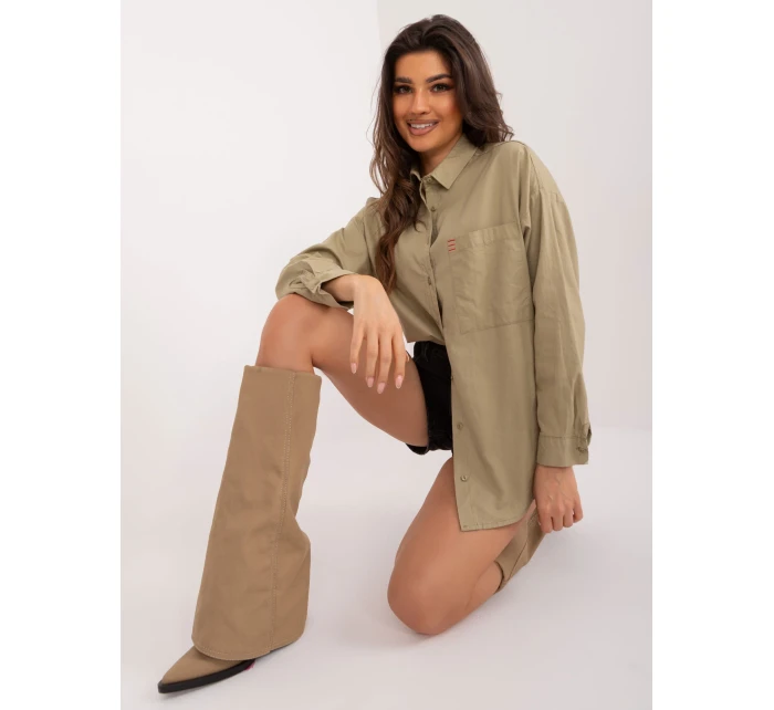 Košeľa BP KS 1026 1.19 khaki Košeľa BP KS 1026 1.19 khaki