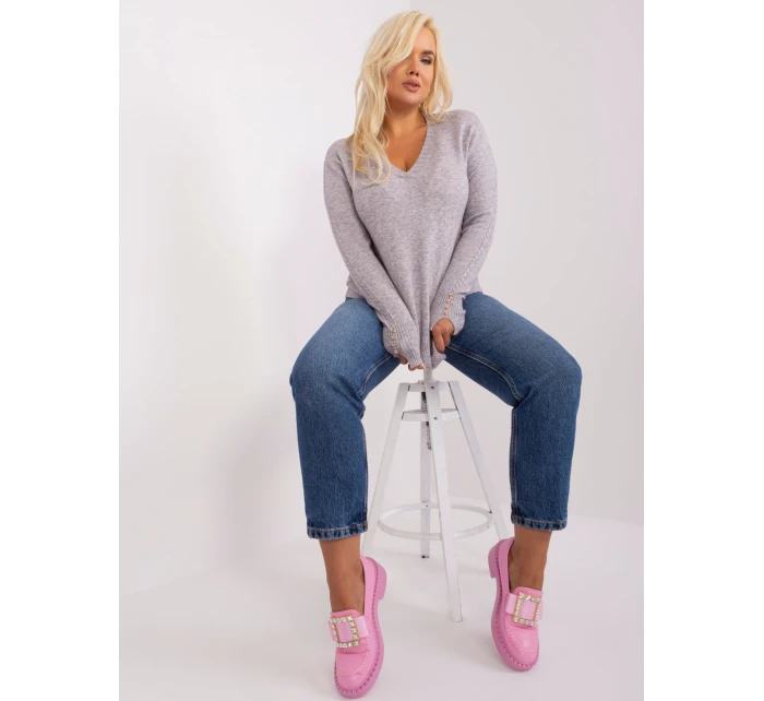 Jumper PM SW PM 3817.07 sivý Jumper PM SW PM 3817.07 sivý