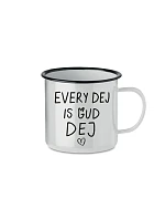 EVERY DEJ IS GUD DEJ - biela plechovka 350 ml EVERY DEJ IS GUD DEJ - biela plechovka 350 ml