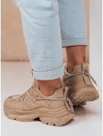 Dámské tenisky na podrážce khaki Dstreet model 21983165 - FashionStreet