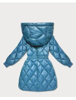 Světle modrá dámská zimní oversize bunda model 21756247 - MINORITY