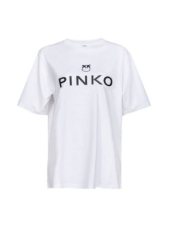 Pinko Tričko s logom Scanner W 101704A12Y