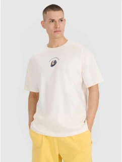 Pánské tričko oversize s potiskem model 21736339 - 4F