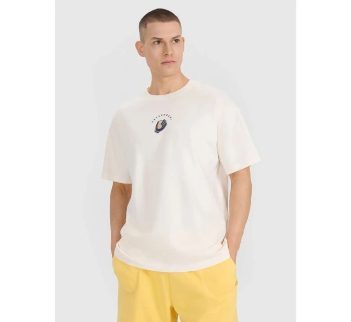 Pánské tričko oversize s potiskem model 21736339 - 4F Pánské tričko oversize s potiskem model 21736339 - 4F