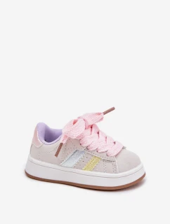 Sportovní boty dětské sneakers na suchý zip model 21700934 - Boto