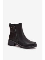Dámské kotníkové boty na klínu s Černé model 21712131 - EVENTO Dámské kotníkové boty na klínu s Černé model 21712131 - EVENTO