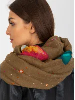 Tunelová šála AT KM model 17657819 tmavě lila - FPrice