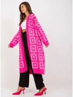 Dámsky sveter LC SW 0296 fluo ružový