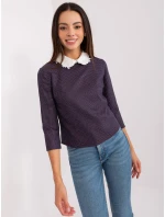 Blúzka LK BZ 506477.70P tmavomodrá Blúzka LK BZ 506477.70P tmavomodrá