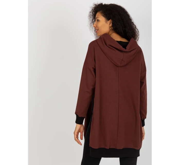 Mikina VI BL model 17926415 tmavě hnědá - FPrice