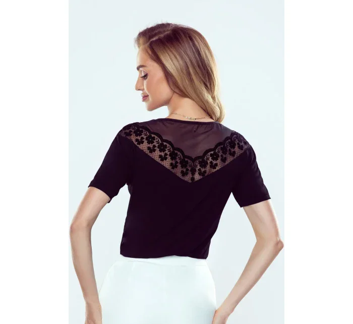 Blúzka Floriana čierna - Eldar Blúzka Floriana čierna - Eldar