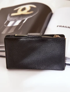 Dámska peňaženka z ekokože čierna Isamille