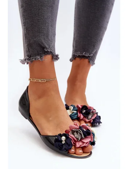 Sandále CK298 čierno-ružové - vykročte štýlovo