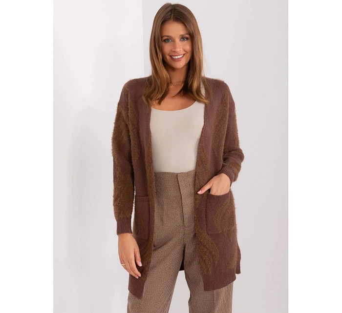 Dámský svetr AT SW model 22041132 hnědý - FPrice Dámský svetr AT SW model 22041132 hnědý - FPrice