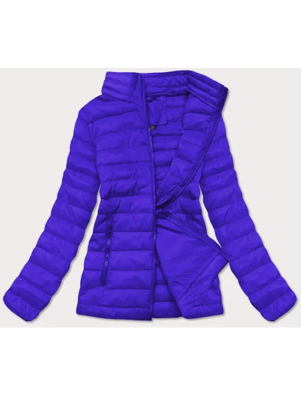 Ľahká modrá dámska prešívaná bunda (20311-184) Ľahká modrá dámska prešívaná bunda (20311-184)