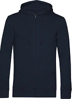 B&C Inspire Zipped Hood_° Pánska mikina s kapucňou 01.U35B tmavomodrá
