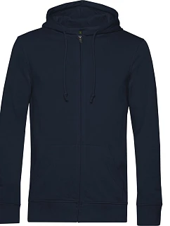 B&C Inspire Zipped Pánská mikina s kapucí navy model 22483797