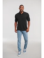 Piqué polo 10. black model 22474440 - Russell Athletic Piqué polo 10. black model 22474440 - Russell Athletic
